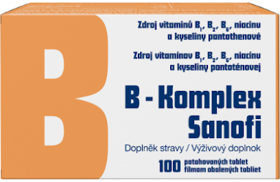 Sanofi B-komplex 100 tablet